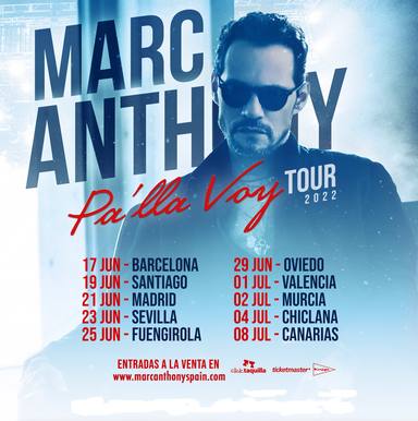 Marc Anthony: Pallá tour 2022