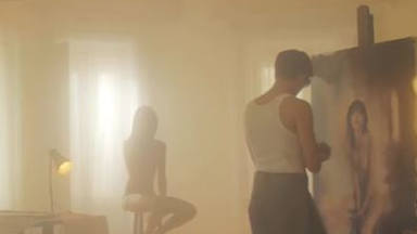 Aitana Ocaña muestra un pedazo del videoclip de 'Otra Vez', en el que aparece Diego Garisa