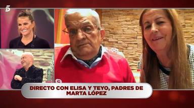 Teyo, el padre de Marta López, aparece en televisión por primera vez en 19 años