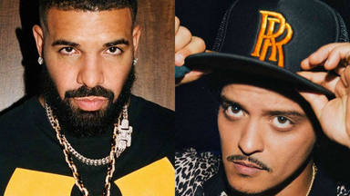 Circulan rumores sobre una nueva colaboración entre Bruno Mars y Drake y el internet no se puede contener