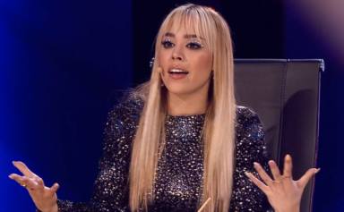 Danna Paola revela en directo en 'Top Star' uno de sus peores momentos en el amor: "Me hacía sentir ordinaria"