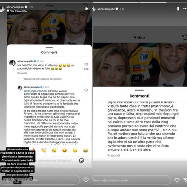 El tajante comunicado de Alice Campello que aclara los rumores tras su separación de Morata