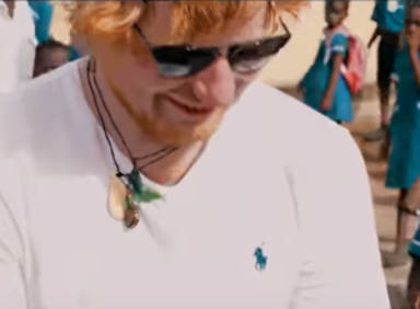 Ed Sheeran con toque africano