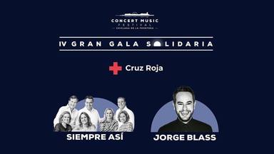 Cruz Roja presenta la gran gala solidaria que organiza Concert Music Festival en beneficio de la entidad