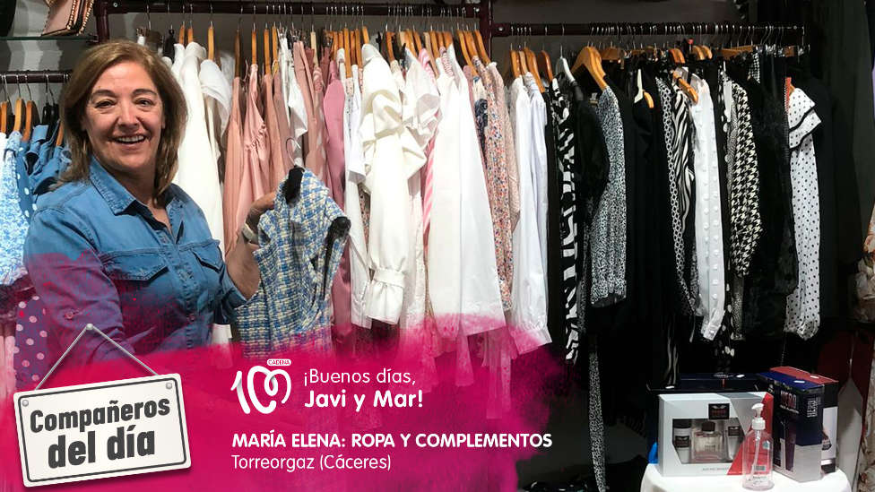 María Elena: Ropa y Complementos, en Torreorgaz (Cáceres), ¡son nuestros Compañeros del día!
