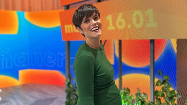 Miriam Moreno, presentadora de TVE, da a luz a su primera hija