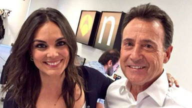 Mónica Carrillo y Matías Prats en los estudios de Antena 3