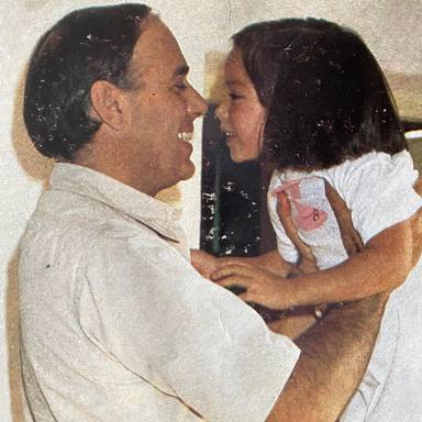 Tamara Falcó junto a su padre marques de Griñón