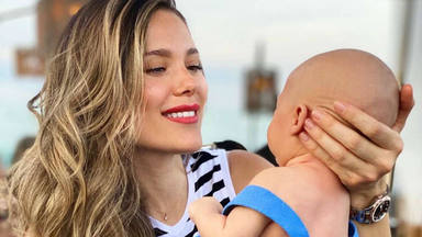 Lorena Gómez celebra el octavo mes de nacimiento de su hijo de la forma más bella posible