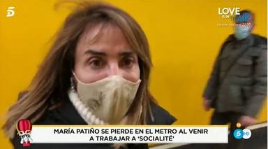 La criticada experiencia de María Patiño en el metro de Madrid
