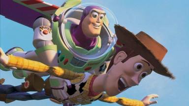 Woody y Buzz Lightyear en Toy Story