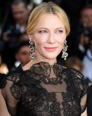 Cate Blanchett accidente motosierra