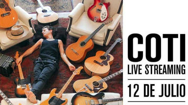 Coti anuncia un concierto por 'streaming' desde Buenos Aires al resto del mundo