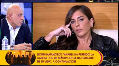 Kiko Matamoros emociona con sus palabras a una Anabel Pantoja hundida en plena separación de Omar Sánchez