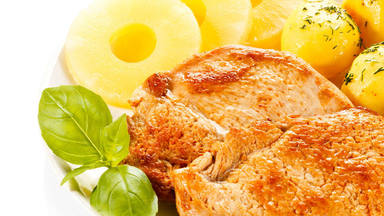 receta cuarentena: Pollo con piña bueno para el corazón y riñones