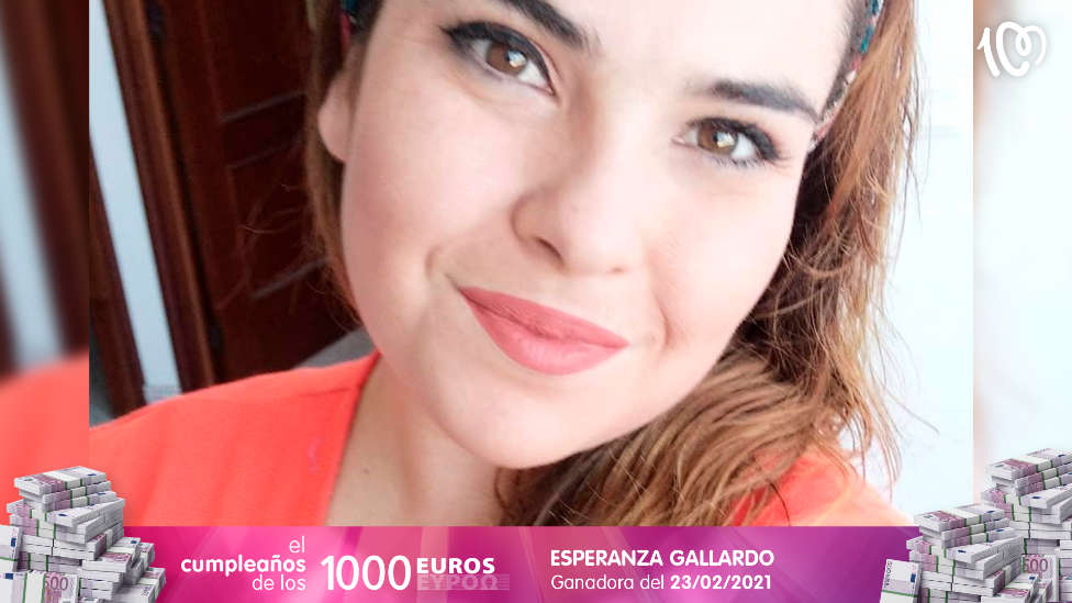 Esperanza ha ganado 1.000 euros: "Hoy me vacunaban y además he ganado 1.000 euros, ¡increíble!"