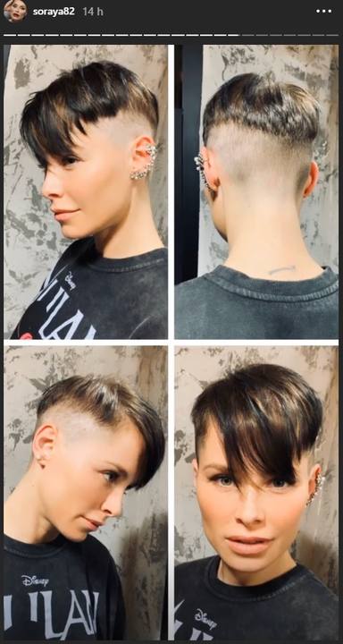 La obsesión de Soraya Arnelas con raparse el pelo le lleva de nuevo a la peluquería