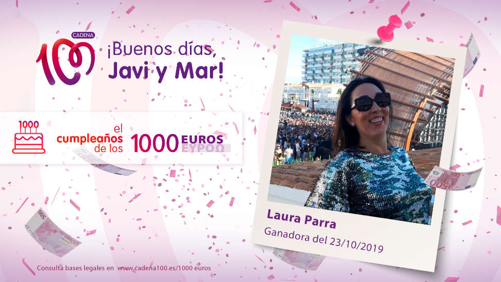 ¡Laura Parra ha ganado 1.000 euros!