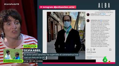 Silvia Abril, muy emocionada, revela cómo vivió el paso de Jordi Sánchez por la UCI: “Le hablaba”