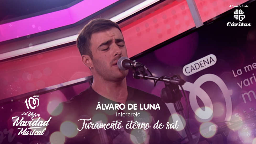 Álvaro de Luna cautiva en 'La Mejor Navidad Musical' con su canción 'Juramento eterno de sal'