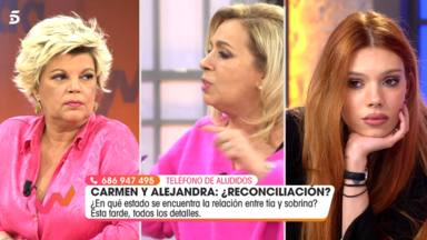 El desplante de Terelu Campos con su hija Alejandra Rubio tras su bronca con Carmen Borrego: “Ni de broma”