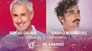 Sergio Dalma y Canco Rodríguez: invitados confirmados en este ‘De Sábado con Christian Gálvez’