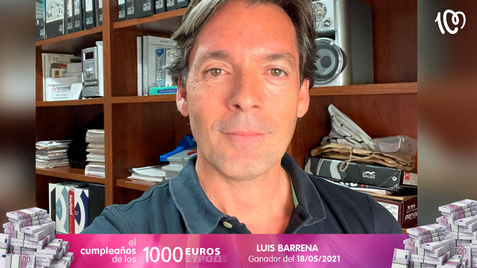 Luis Barrena ha ganado 1.000 euros: "¡Ha sido una sensación increíble!"