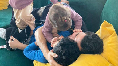 Georgina Rodríguez se derrite con los buenos días más dulces de Cristiano Ronaldo con sus hijos