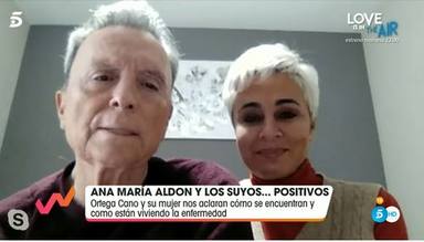 Ana María Aldón y Ortega Cano dan la última hora sobre su salud tras su positivo en Covid-19