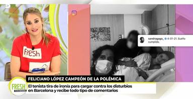 Alba Carrillo ataca a Feliciano López