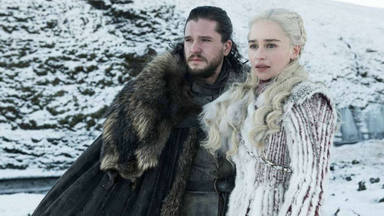 Jon Nieve (Kit Harington) y Daenerys Targaryen (Emilia Clarke) en 'Juego de Tronos'