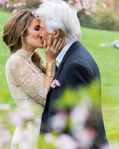 Las fotos de la boda de Richard Gere y su mujer Alejandra