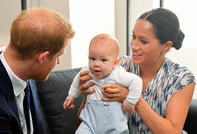 Britains Prince Harry and Meghan visit South Africa