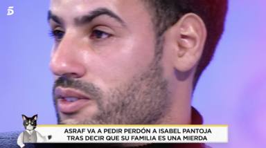 Asraf Beno arrepentido por las acusaciones contra la familia de Isa Pantoja