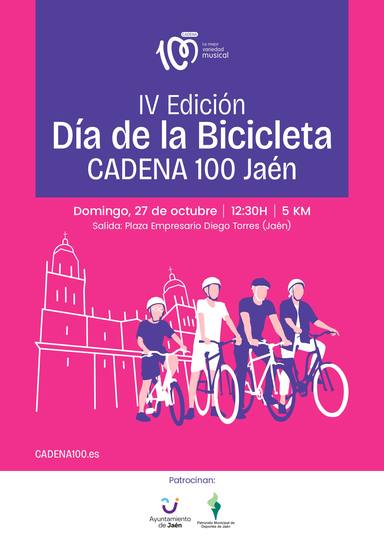 El 27 de octubre llega la cuarta edición de El Día de la Bicicleta de Cadena 100