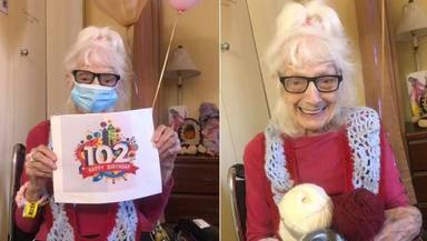 Angelina Friedman, de 102 años, todo un ejemplo de superación