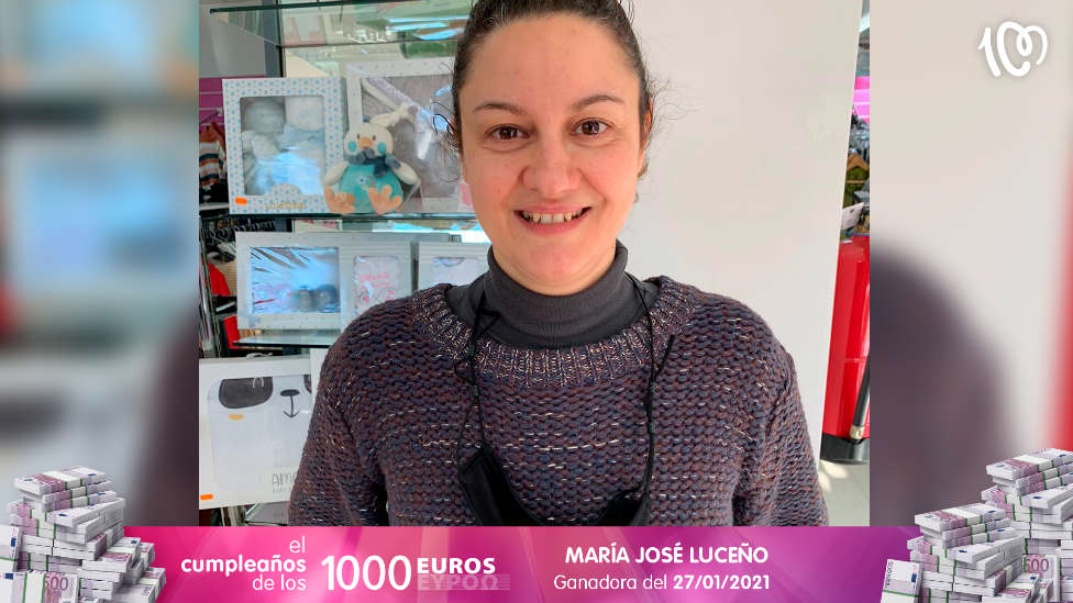 ¡María José ha ganado 2.000 euros!