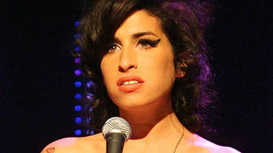 Amy Winehouse en uno de sus conciertos