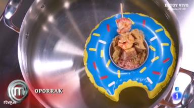 Oporrak (Vacaciones), plato de Almudena Cid