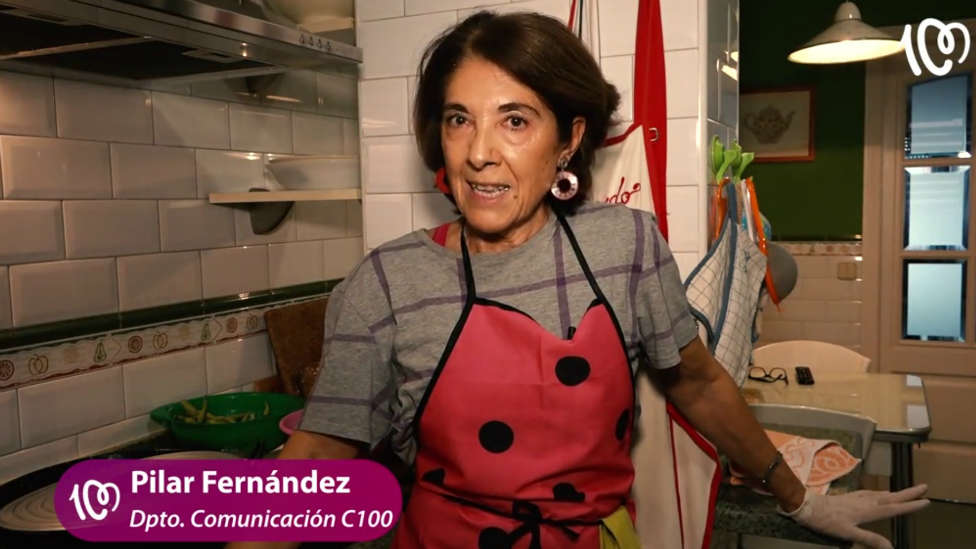 Pilar Fernández, directora de comunicación de COPE nos enseña a cocinar recetas de cocina para el aislamiento