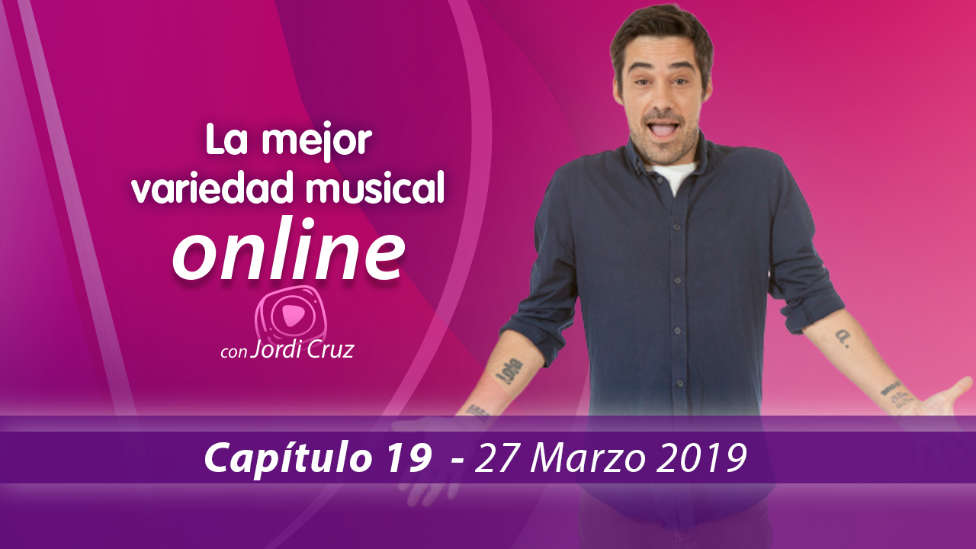 Vuelve a ver 'La mejor variedad musical online' con Jordi Cruz