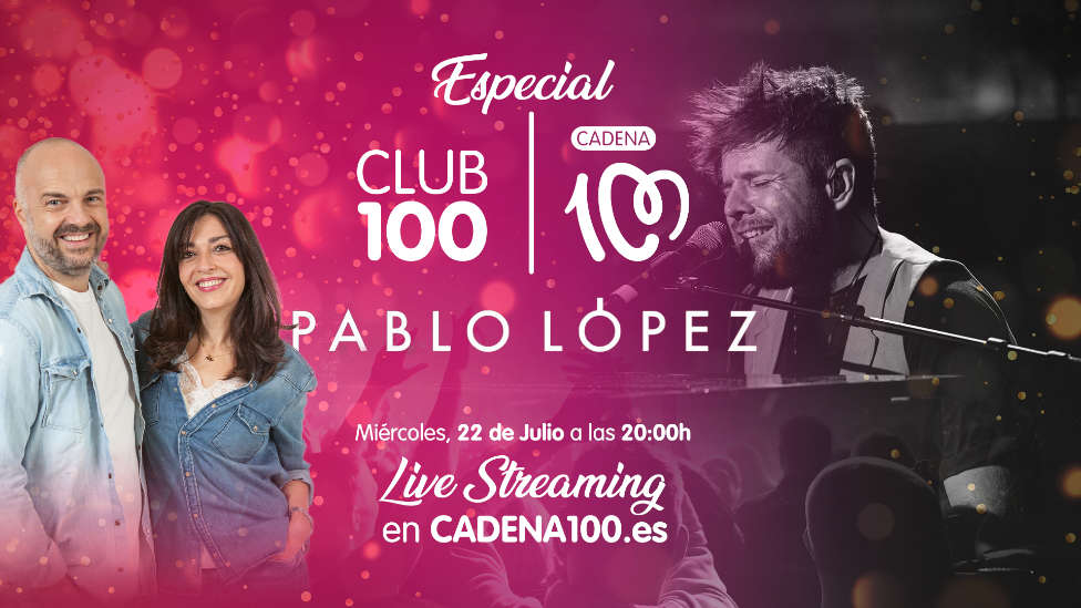 ¡Descubre a los ganadores del pase doble para el 'Club 100 con Pablo López!