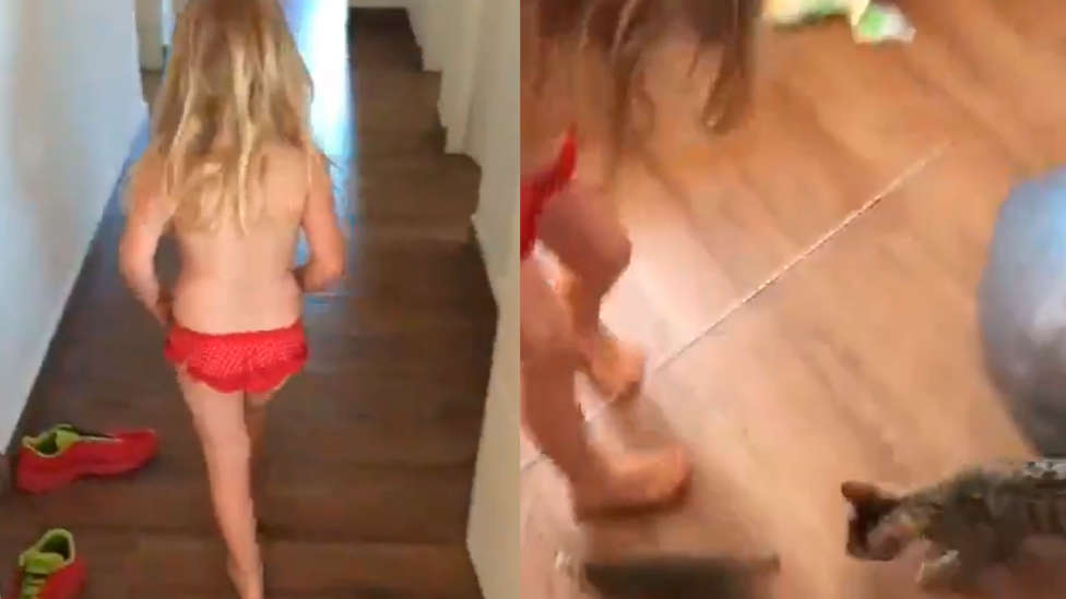 Una niña cree que hay un "conejito bebé" en su cuarto y su madre descubre algo que la aterra