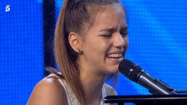 Julia González, concursante de 'Got Talent', hace llorar a Edurne