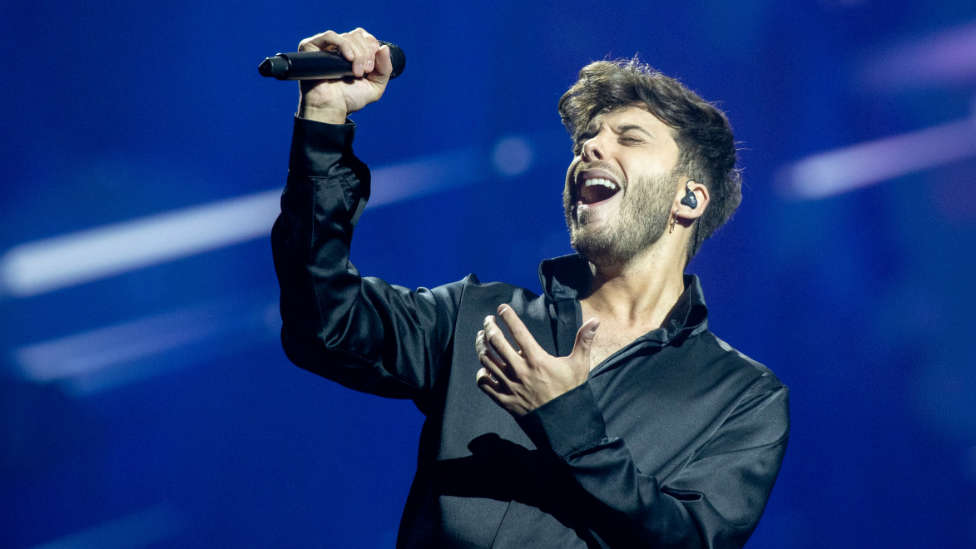 Segundo ensayo de Blas Cantó en Eurovisión 2021