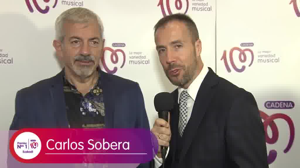 Carlos Sobera en los Premios Número 1 de CADENA 100