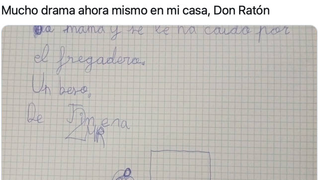 Una niña descubre la verdadera cara del Ratoncito Pérez con una  desafortunada carta viral