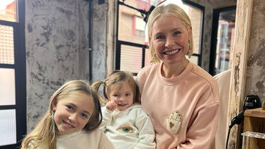 Soraya en una de sus publicaciones de Instagram junto a sus hijas Manuela y Olivia