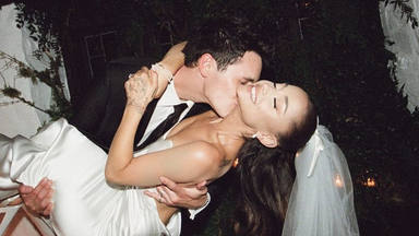 Las primeras fotos de la boda (ya no tan secreta) de Ariana Grande: "Estamos llenos de amor"