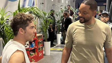 David Bisbal escucha por primera vez el nuevo disco de Will Smith en un coche: “La música está caliente”